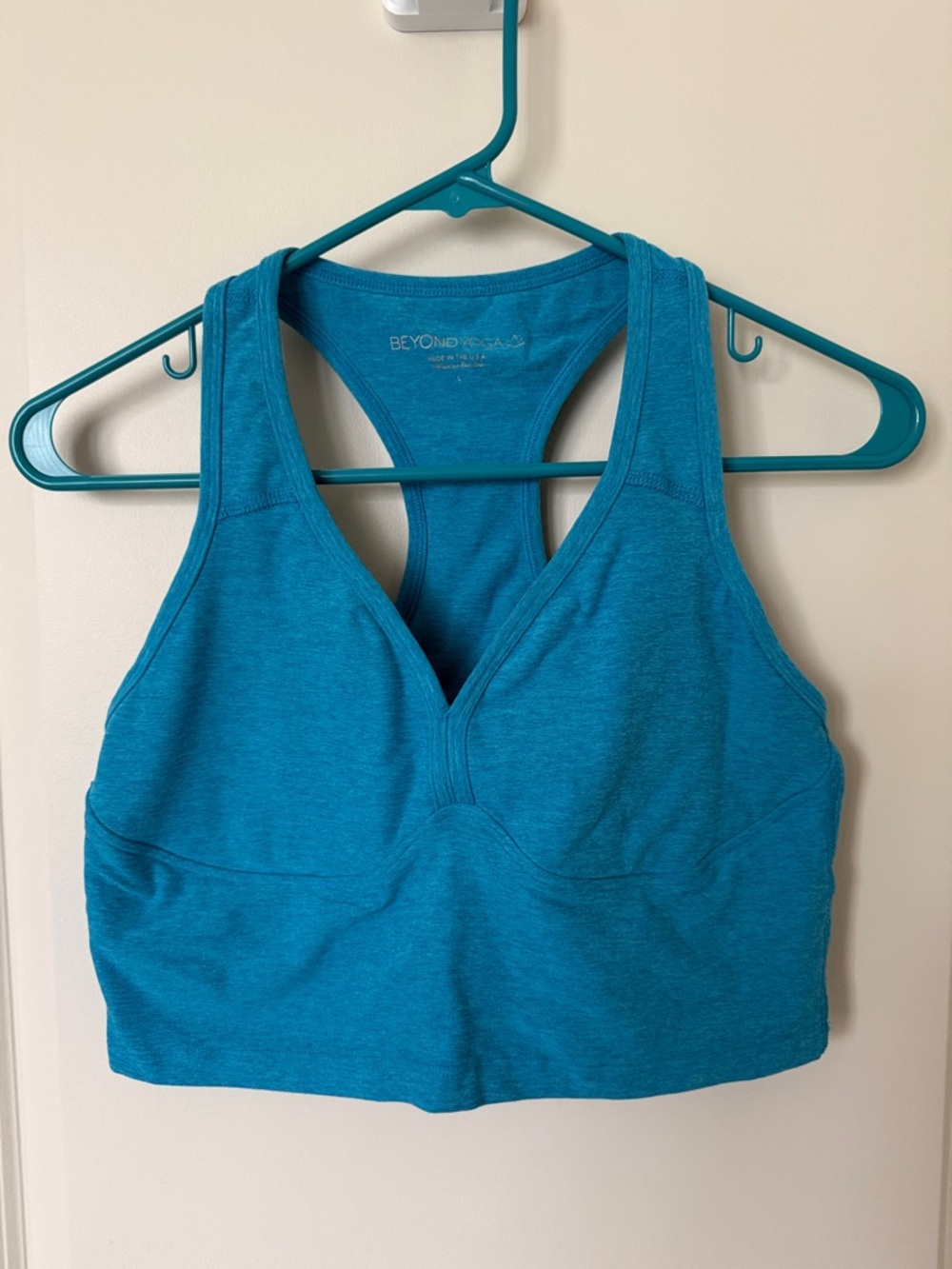 Beyond Yoga Blue Sports Bra